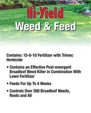 Hi Yield Weed & Feed 15-0-10