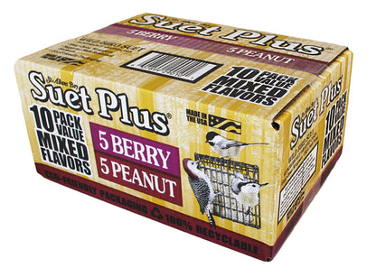 Suet Plus Berry & Peanut Value 10 Pack