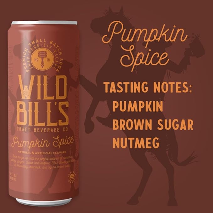Wild Bills Pumpkin Spice Soda