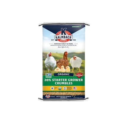 Kalmbach Organic 20% Chick & Meatbird Starter