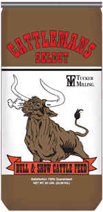 Tucker Milling Cattleman’s Select Bull and Show 50lbs