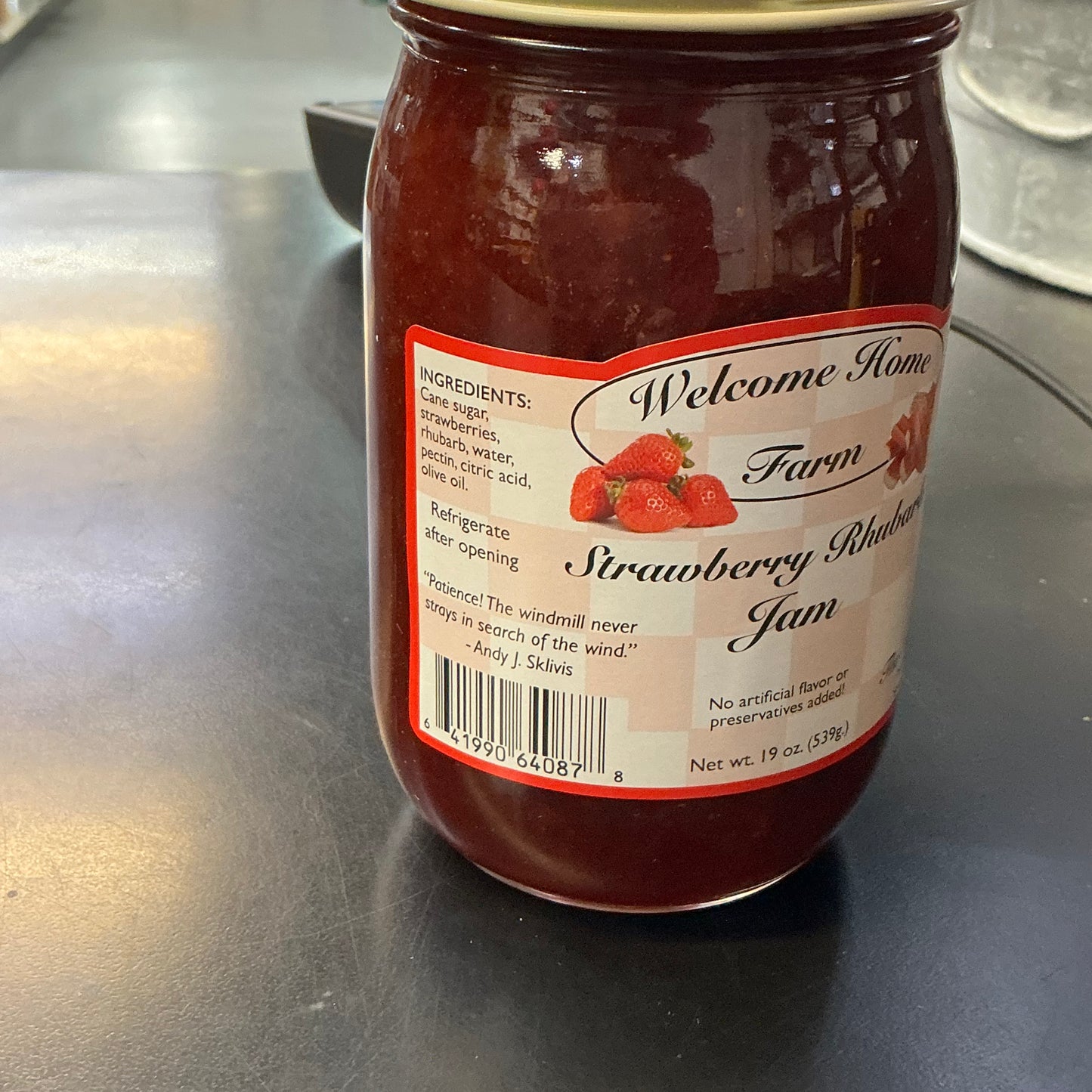 Strawberry Rhubarb Jam