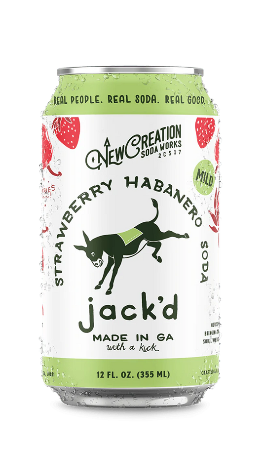 Jack'd Strawberry Habanero Soda