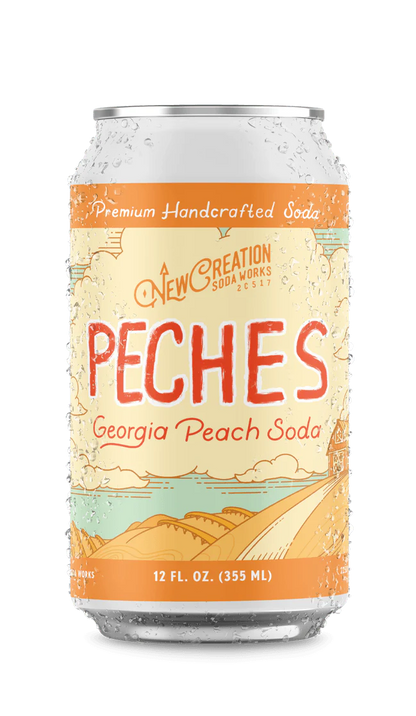 PECHES Georgia Peach Soda