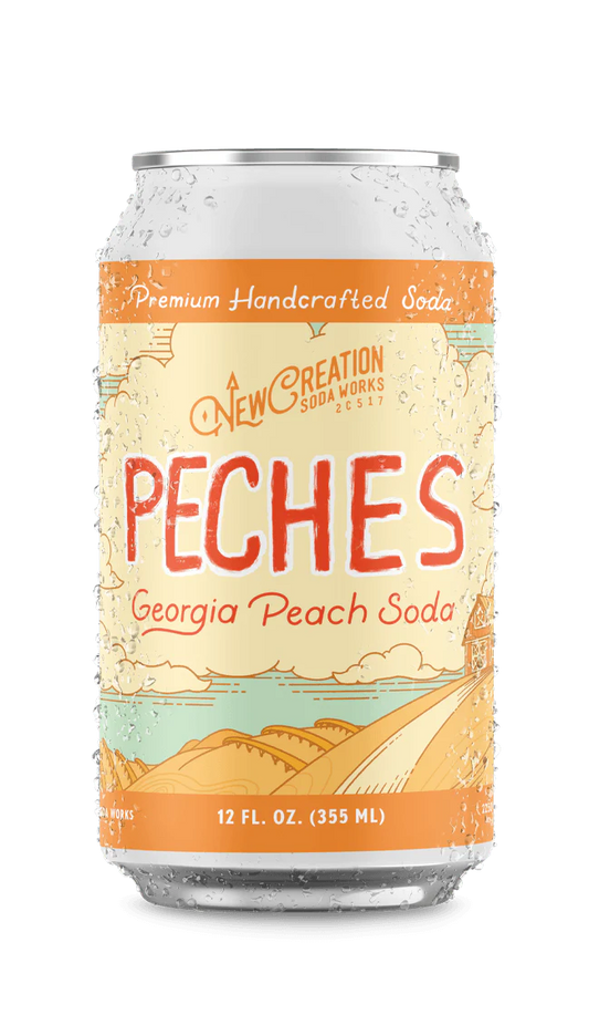 PECHES Georgia Peach Soda