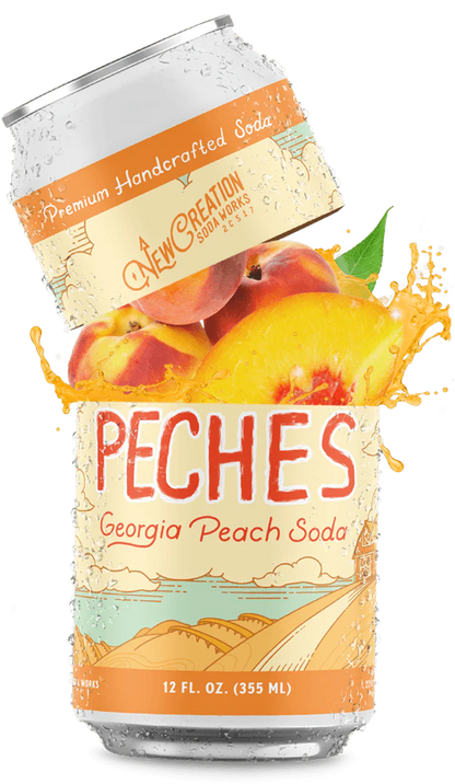 PECHES Georgia Peach Soda
