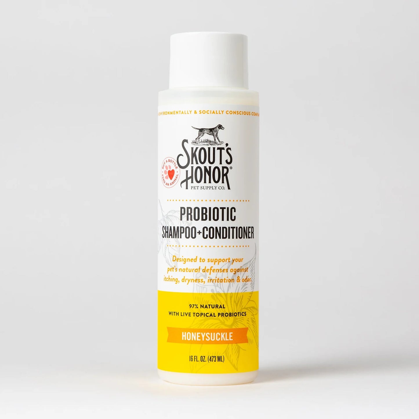 Scout’s Honor Probiotic Shampoo + Conditioner for Dogs & Cats