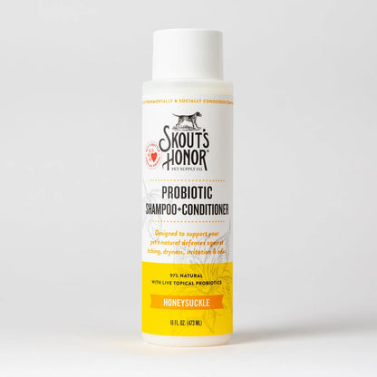 Scout’s Honor Probiotic Shampoo + Conditioner for Dogs & Cats