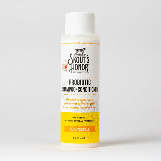 Scout’s Honor Probiotic Shampoo + Conditioner for Dogs & Cats