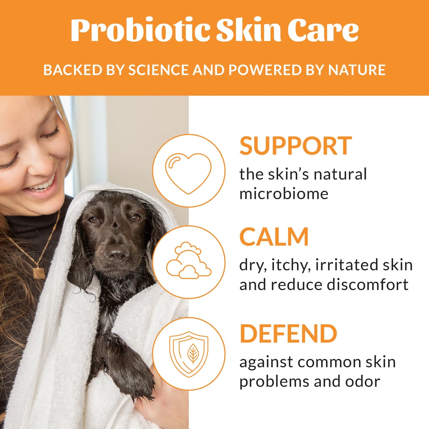 Scout’s Honor Probiotic Shampoo + Conditioner for Dogs & Cats