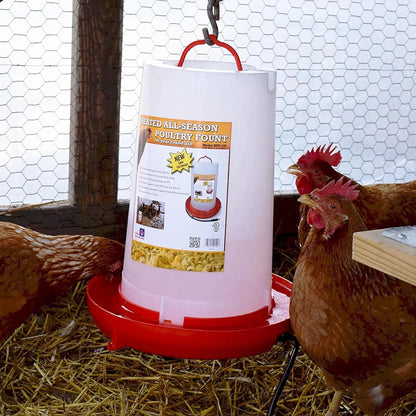 Heated All Season Poultry Fount