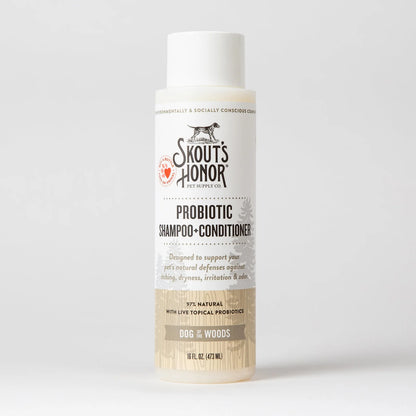 Scout’s Honor Probiotic Shampoo + Conditioner for Dogs & Cats