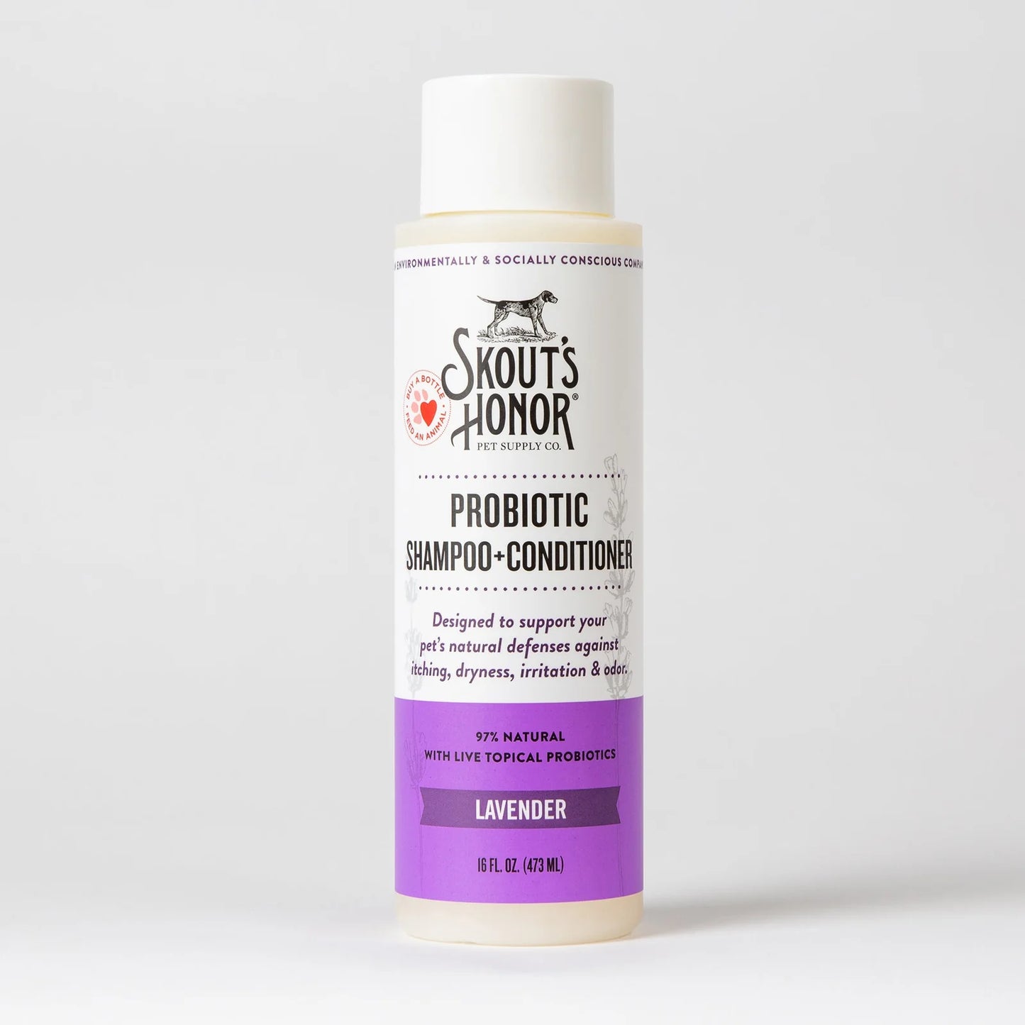 Scout’s Honor Probiotic Shampoo + Conditioner for Dogs & Cats