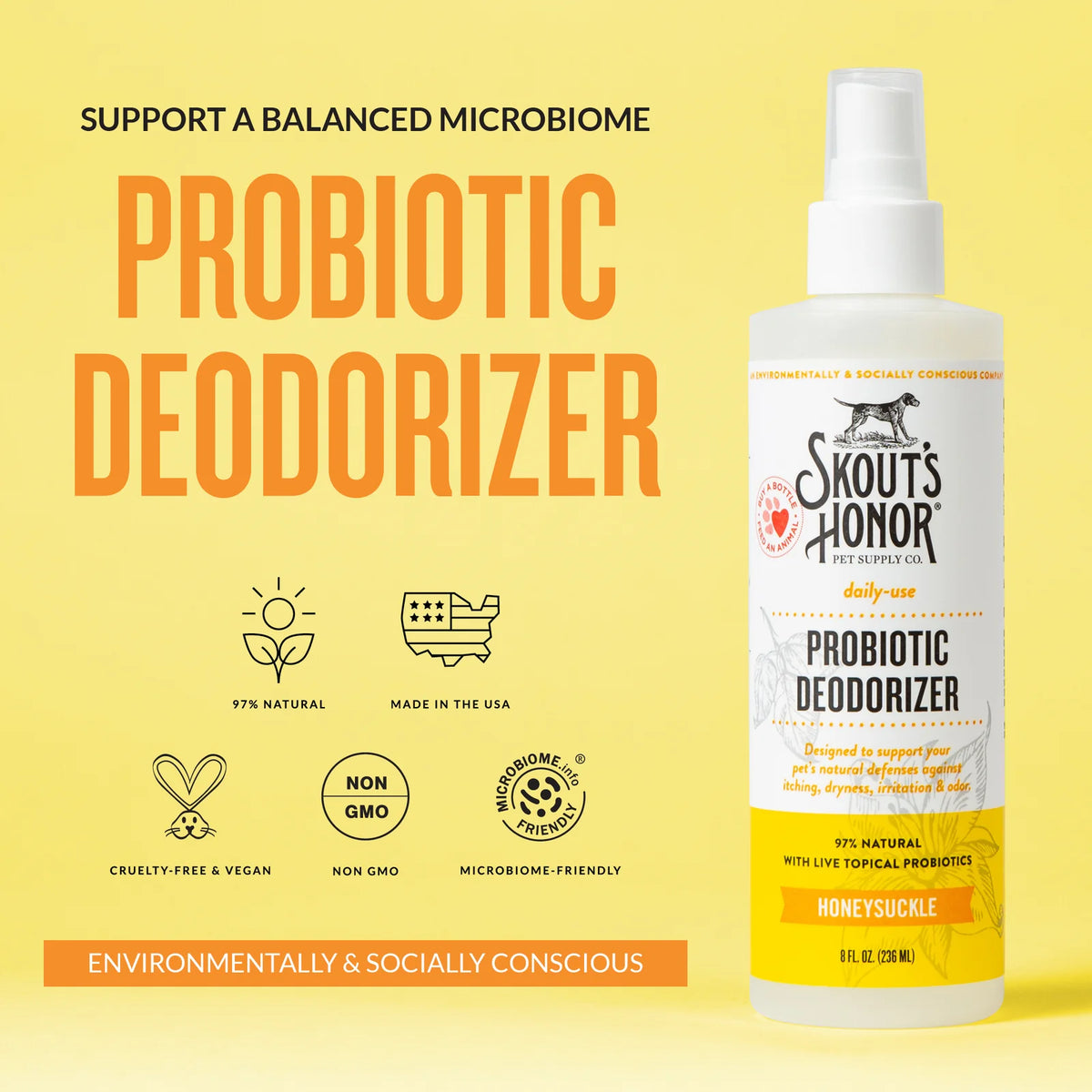 Skout’s Honor Probiotic Deodorizer