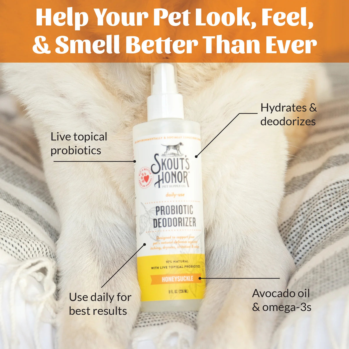 Skout’s Honor Probiotic Deodorizer