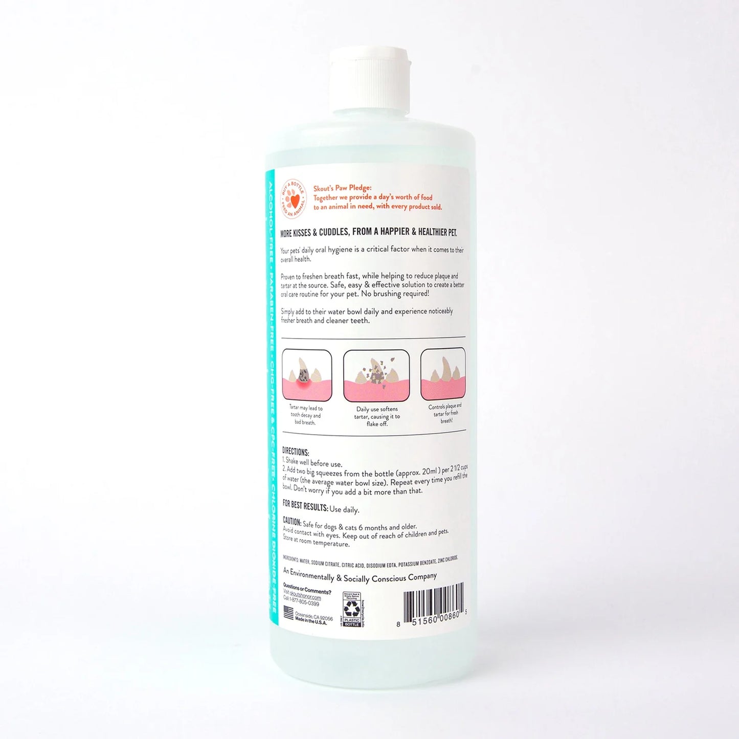 Skout’s Honor Fresher Breath Water Additive