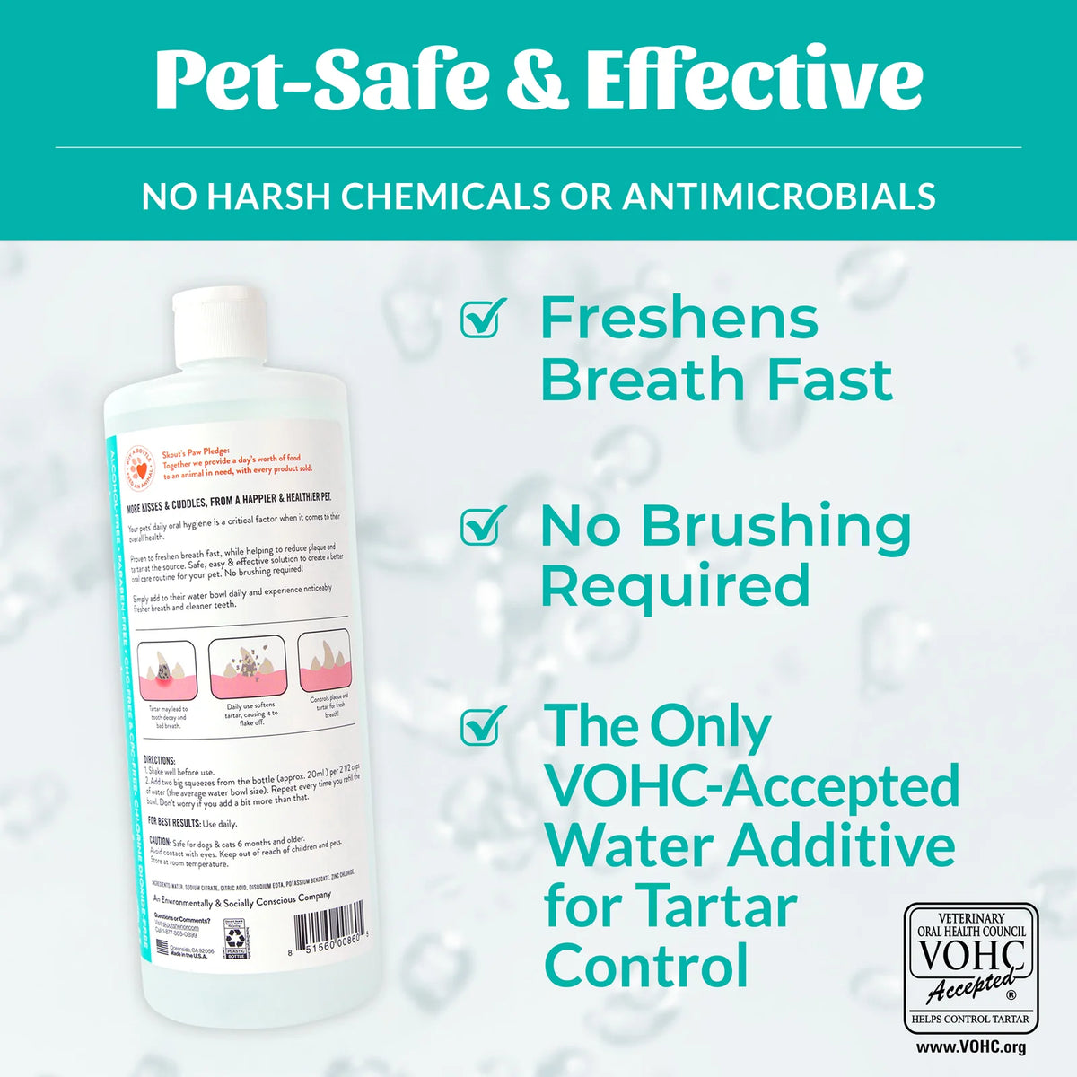 Skout’s Honor Fresher Breath Water Additive