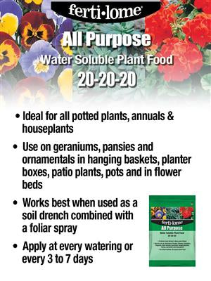 All Purpose Water Soluble Plant Food