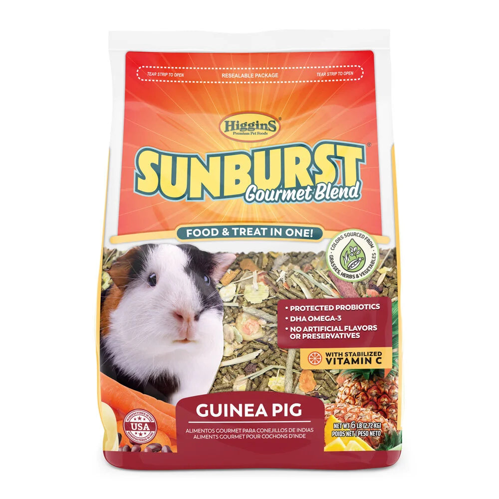 Guinea Pig Food Sunburst Gourmet Blend