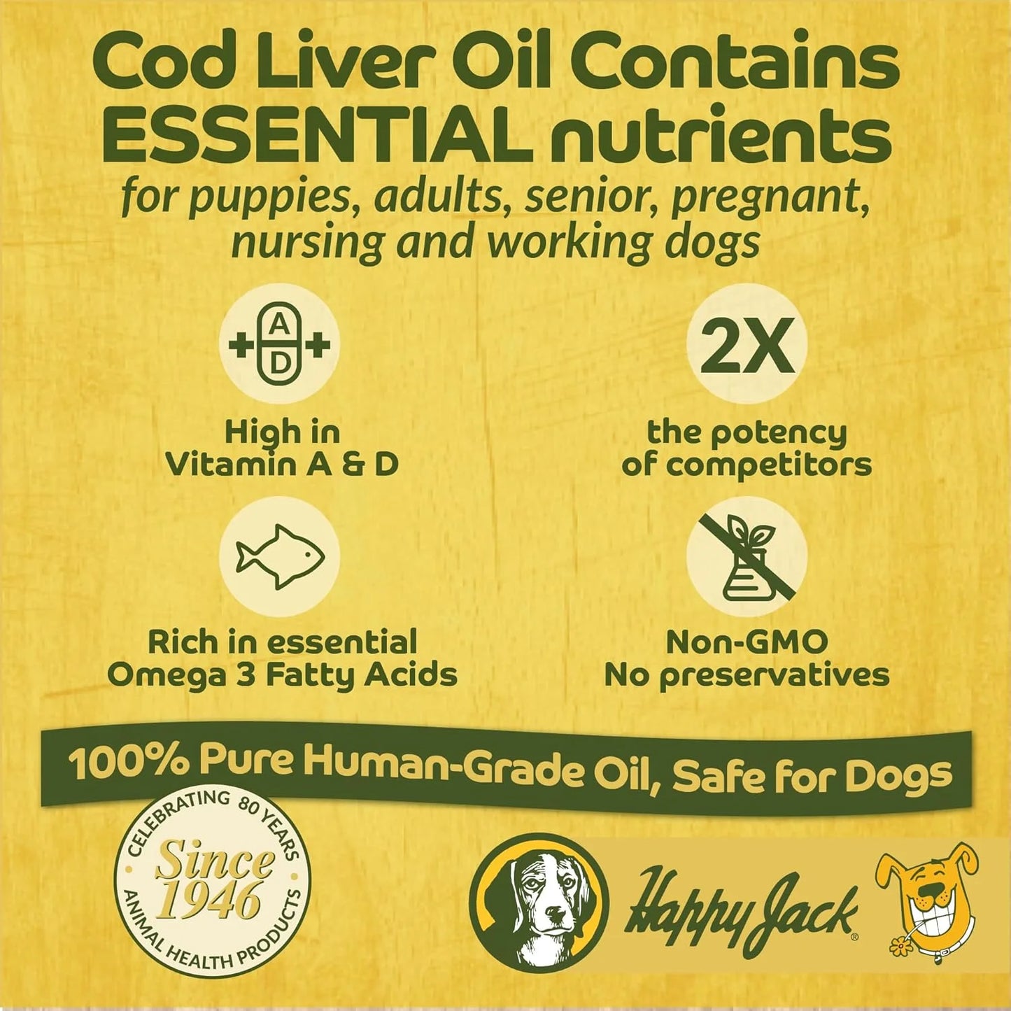 Happy Jack Cod Liver Oil
