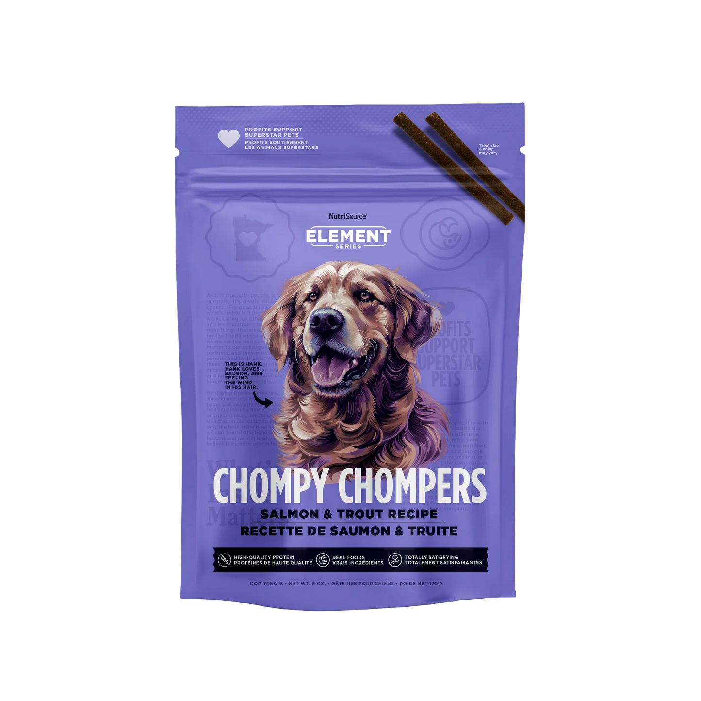 Nutrisource Chompy Chompers Salmon & Trout