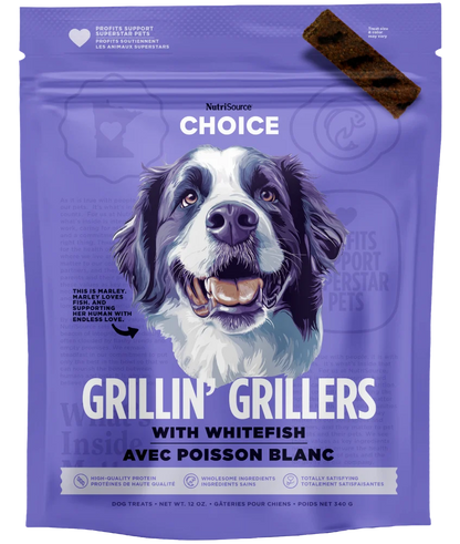 Nutrisource Grillin’ Grillers with Whitefish