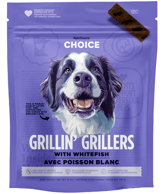 Nutrisource Grillin’ Grillers with Whitefish