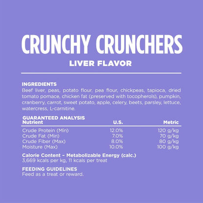 Nutrisource Crunchy Crunchers Liver Flavor