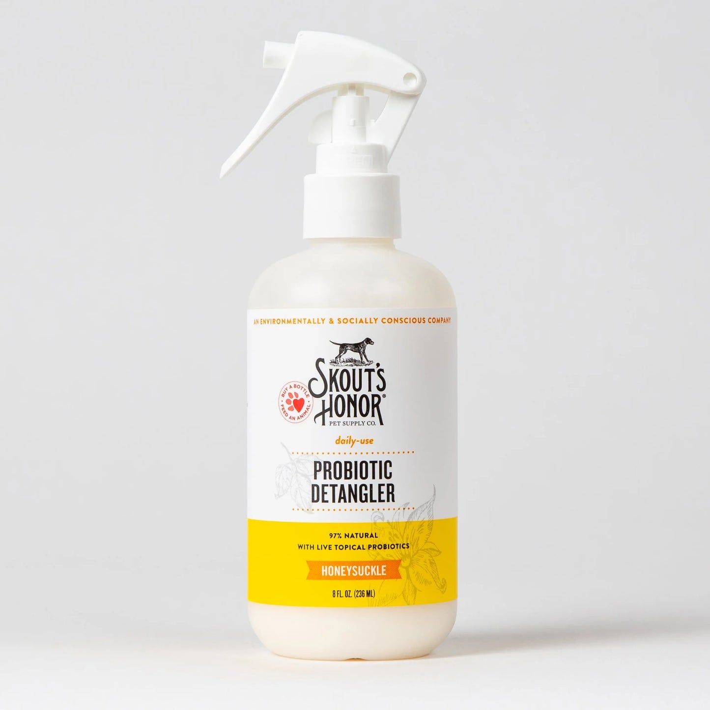 Skout’s Honor Probiotic Leave-In Detangler Honeysuckle