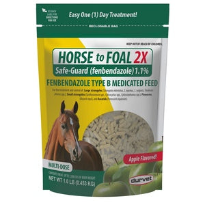HORSE TO FOAL 2X SAFE-GUARD DEWORMER