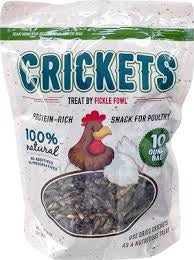 Fickle Fowl Dried Crickets