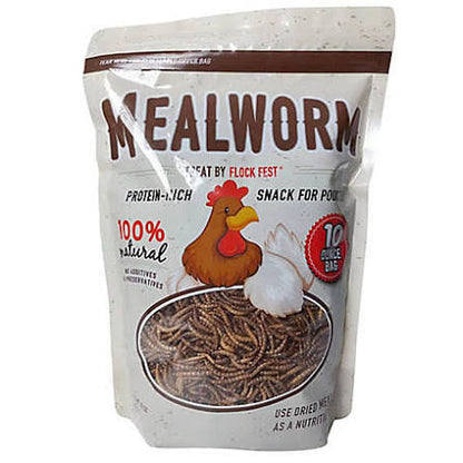 Flock Fest Mealworms 10oz