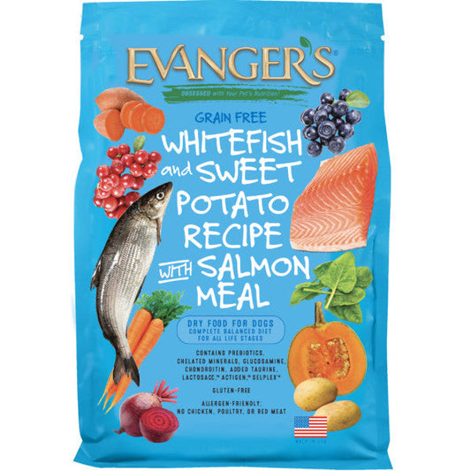 Evangers Whitefish and Sweet potato 30lb