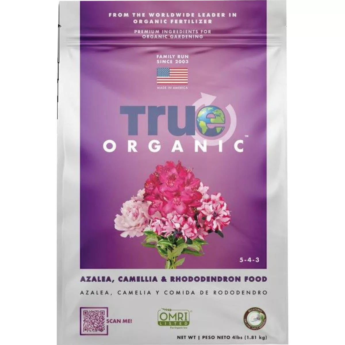 Tru Organic Azalea, Camellia, & Rhododendron Food