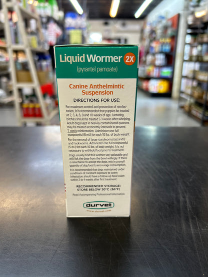 Canine Liquid Wormer 2X