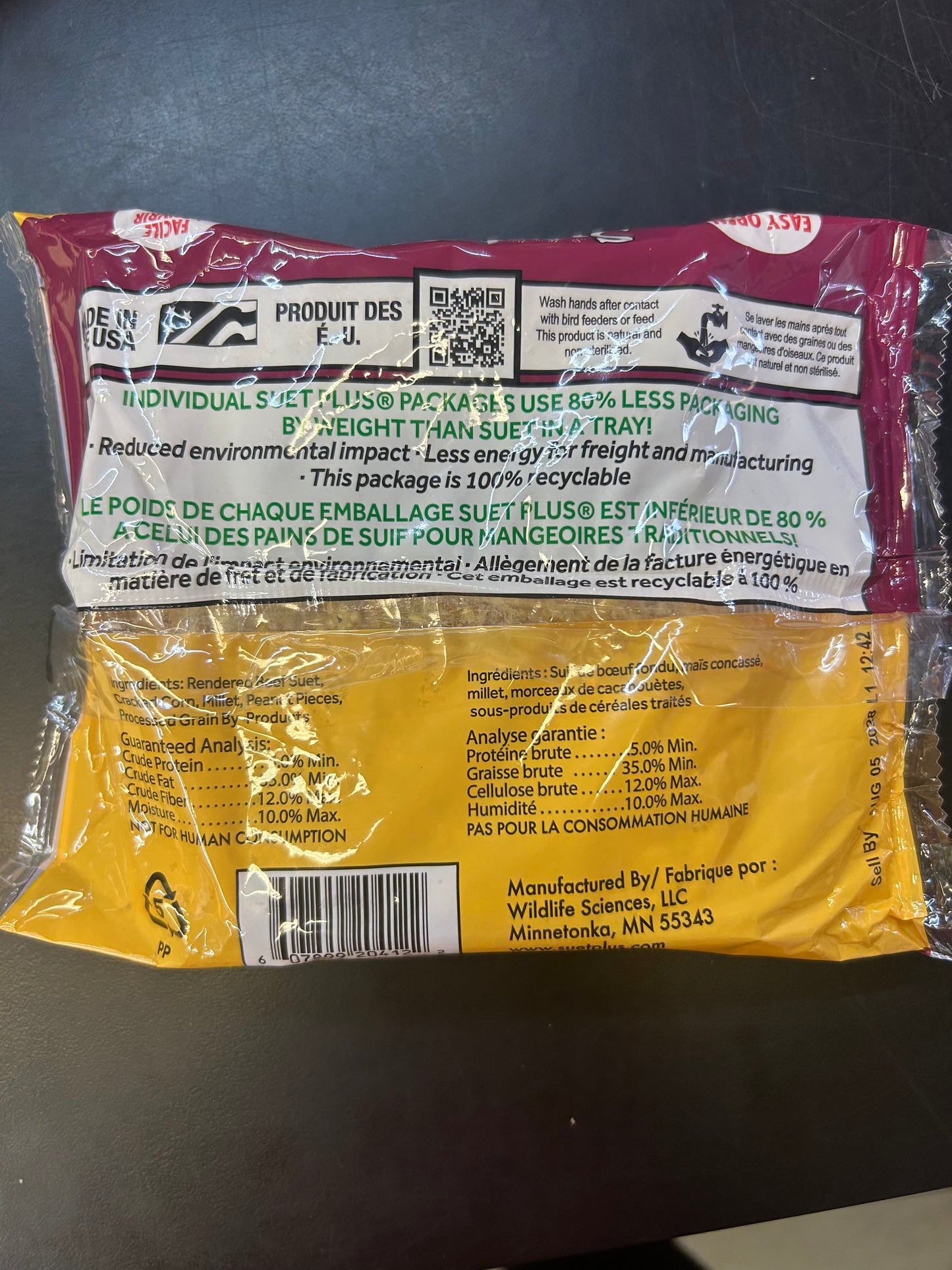 Suet Plus Peanut Blend