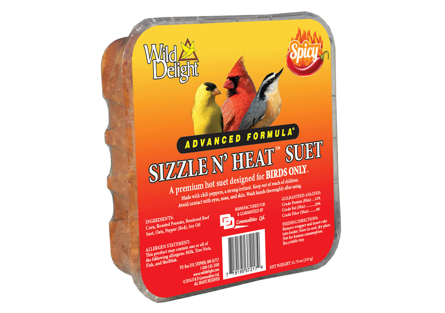 Sizzle N’ Heat Suet