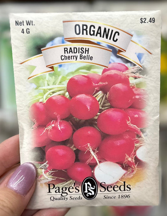 Organic Cherry Belle Radish Seed
