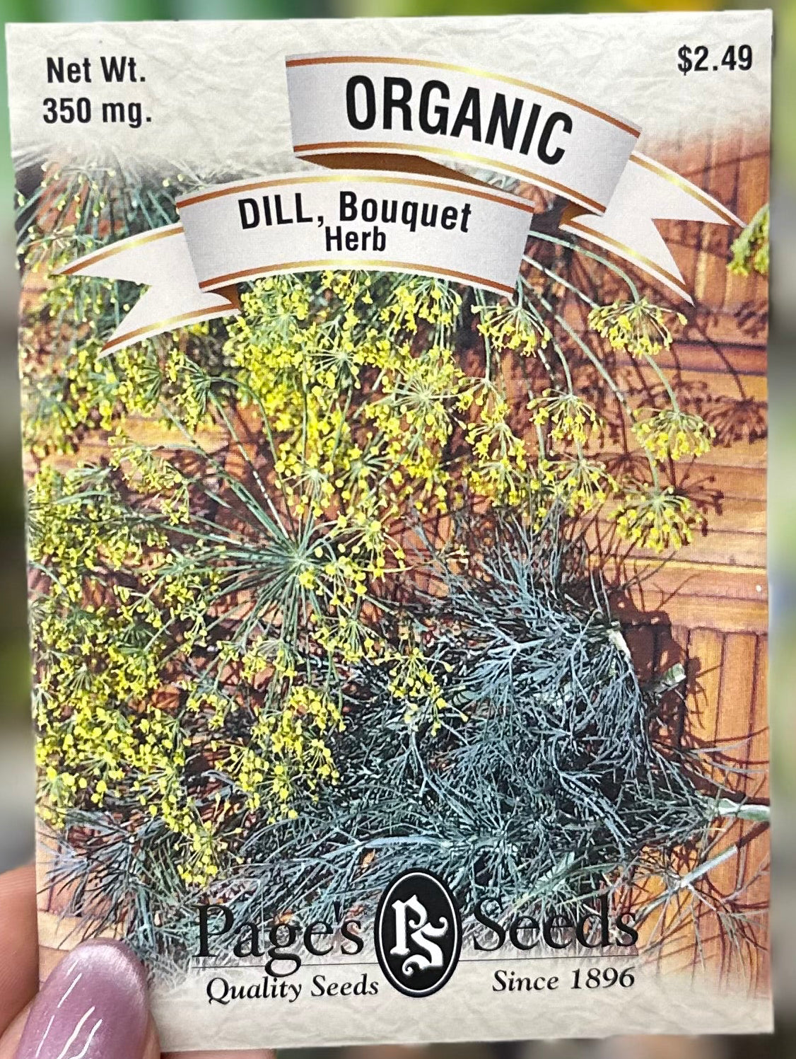 Organic Dill Bouquet