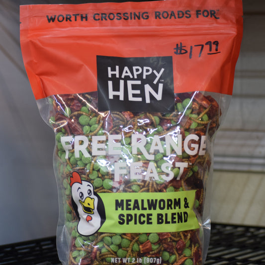 Happy Hen Free Range Feast - Mealworm and Spice Blend