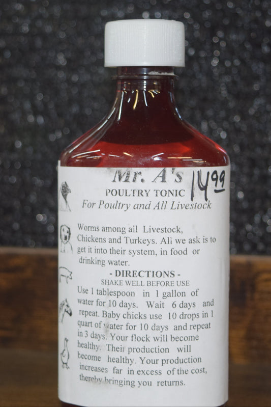 Mr. A's Poultry Tonic