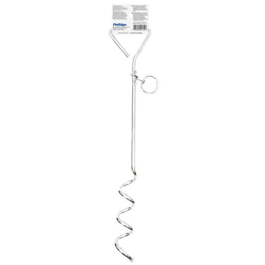 Spiral Tie Out Stake 18"