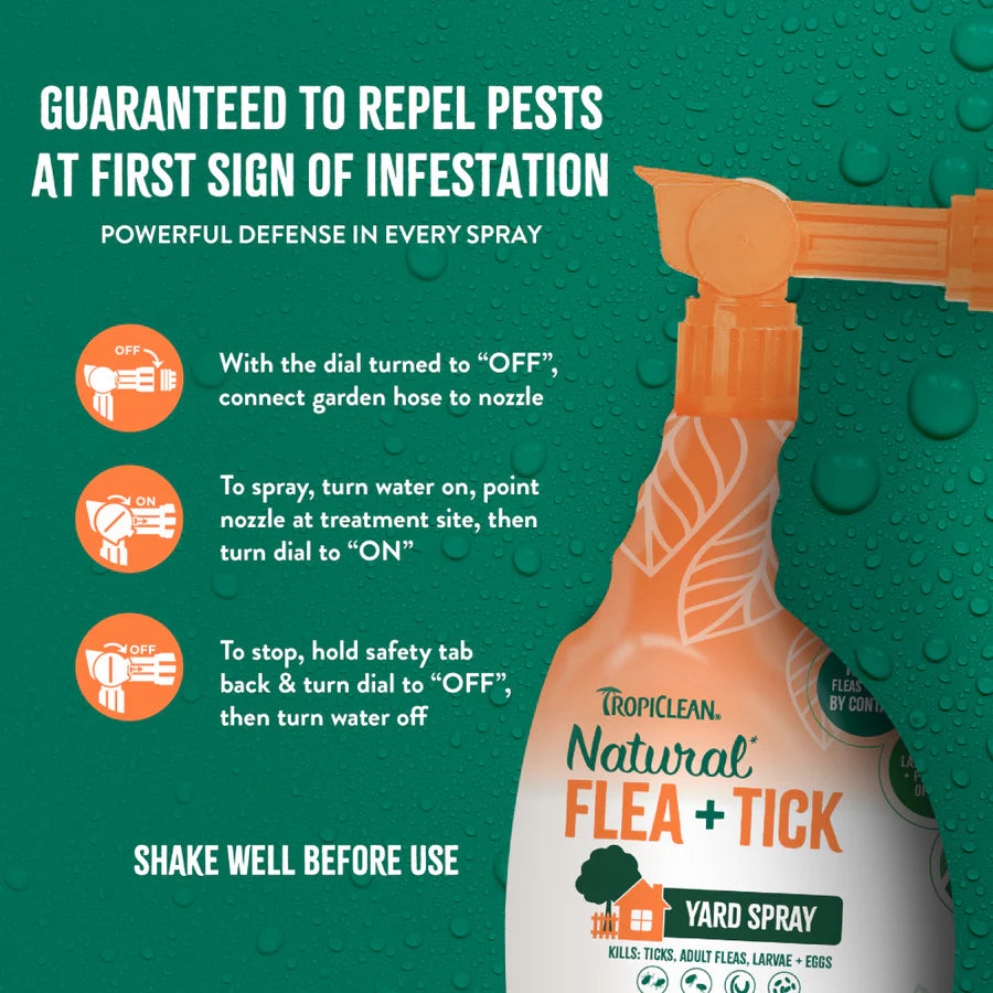 Tropiclean Natural Flea & Tick Yard Spray Hose Attachment