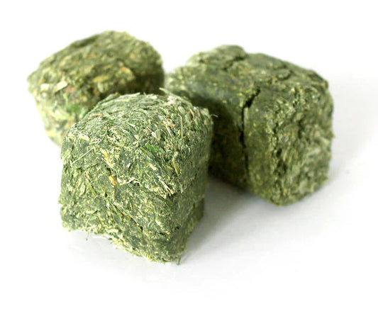 Alfalfa cubes