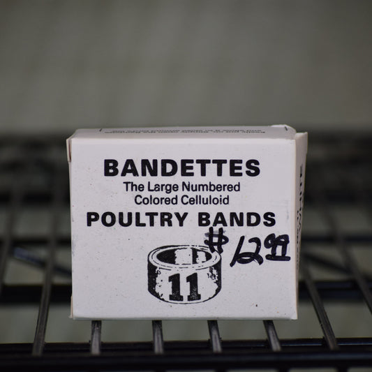 Bandettes - Poultry Leg Identification Band