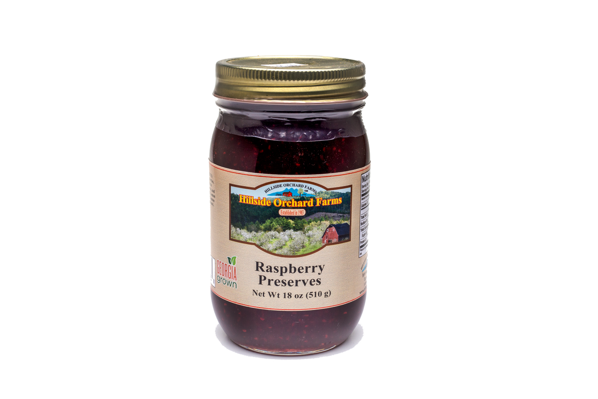 Red Raspberry Preserves: 9oz