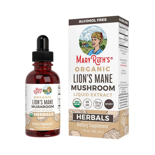 Organic Lion's Mane Mushroom Liquid Herbal Extract