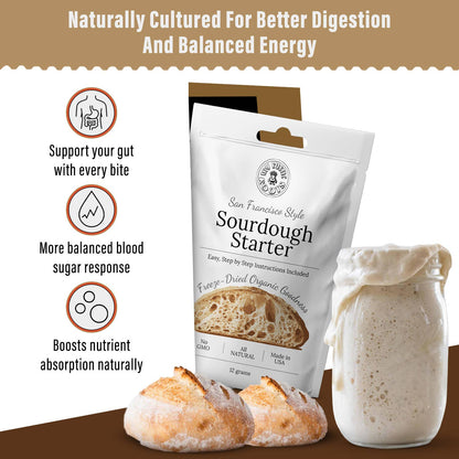 Original White Sourdough Starter Culture, Organic 12g