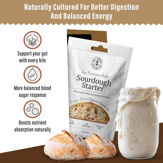 Original White Sourdough Starter Culture, Organic 12g