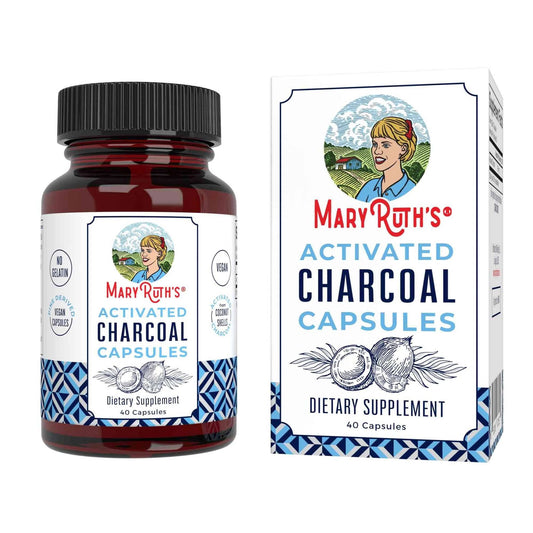 Activated Charcoal Capsules, Dietary Supplement, Vegan 40 Ct
